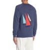 $95 , Onia Dave Raglan Sleeve Pullover,Blue, MD