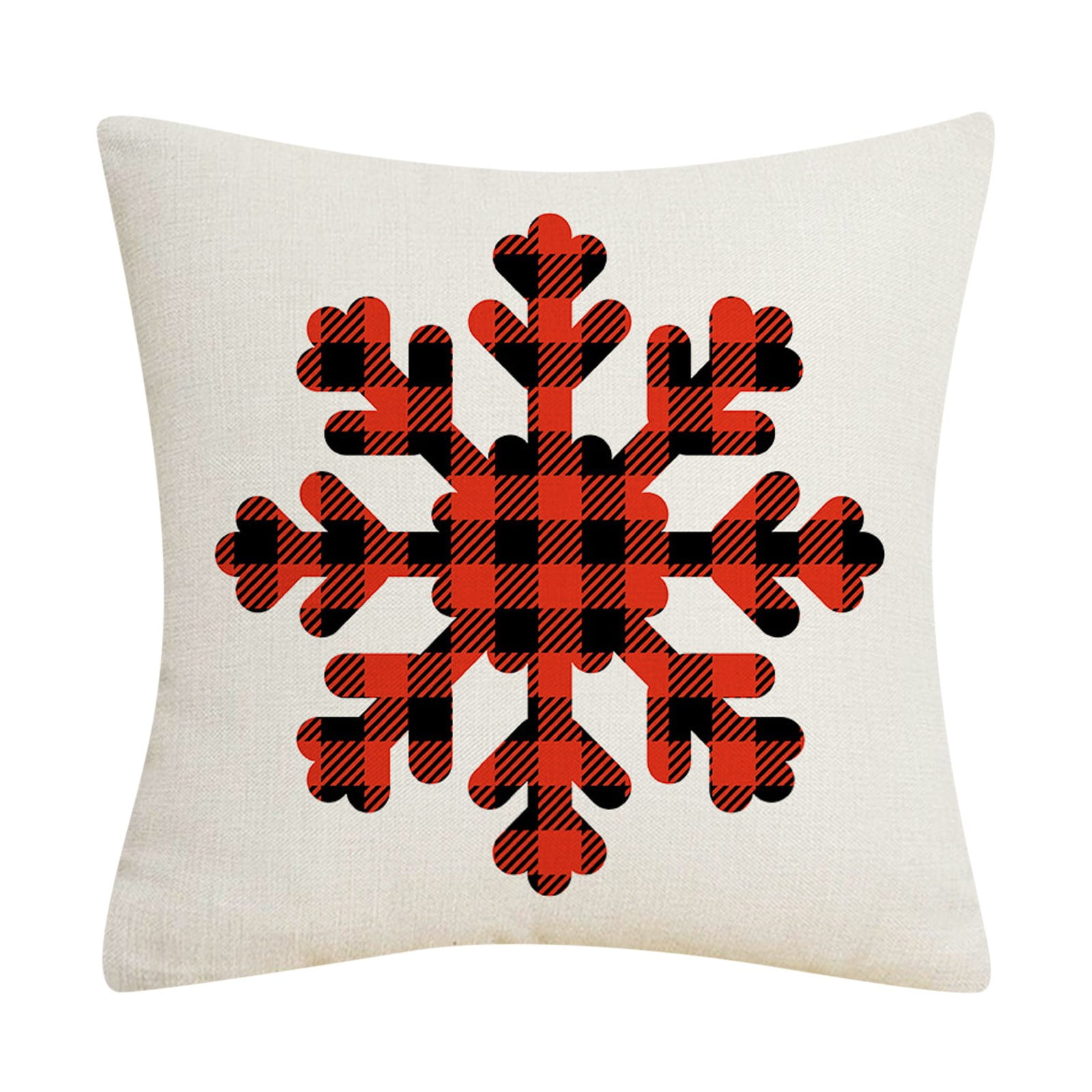 Satin Hair Pillowcase Christmas Linen Hug Pillowcar Box Santa Pillow