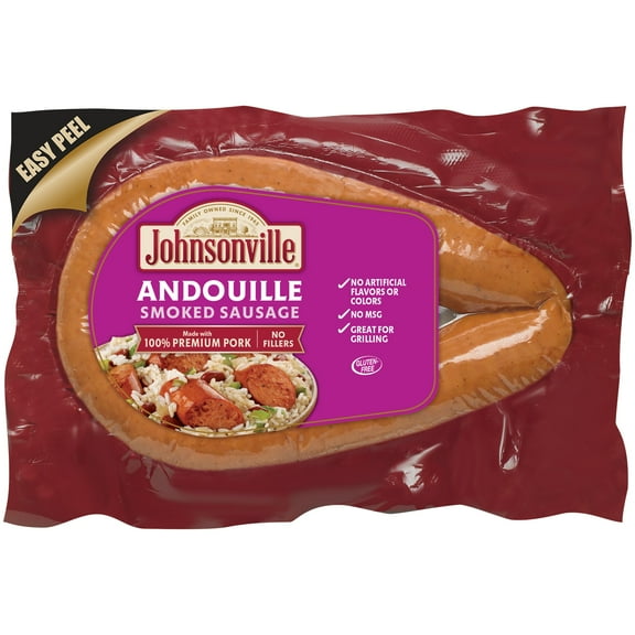 Johnsonville Andouille Smoked Rope Sausage, 13.5 oz