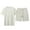 White, variant on Bcfgryg Men's Summer Casual Style Short Sleeve T Shirt And Shorts Set Men’s Matching Sets