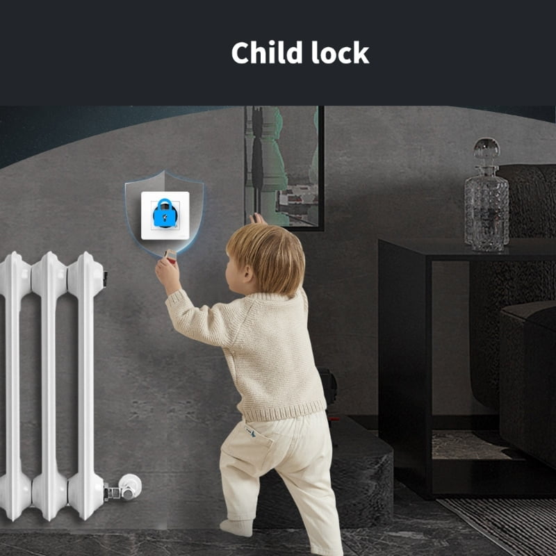 Upgrades Knob Thermostat Intelligent Heating Thermostat Simple for Efficient Underfloor Heating Control In Modern Homes