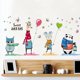 thumbnail image 2 of Lindas pegatinas de cabecera para dormitorio de niños, papel tapiz autoadhesivo, decoración de aula de jardín de infantes, pegatinas de pared JAMW Sencillez, 2 of 5