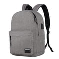 thumbnail image 1 of Mochila SUPACOOL casual para ordenador portátil para hombre y mujer, color gris, 1 of 8