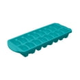 thumbnail image 3 of (3 pack) Sterilite, Ice Cube Tray, Set of Two Stacking Ice Cube Trays Plastic, Blue Atoll, plastic, perfect for chilled drink preparation., 3 of 11
