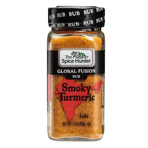 The Spice Hunter Smoky Turmeric Global Fusion Rub, 2.4 oz. jar