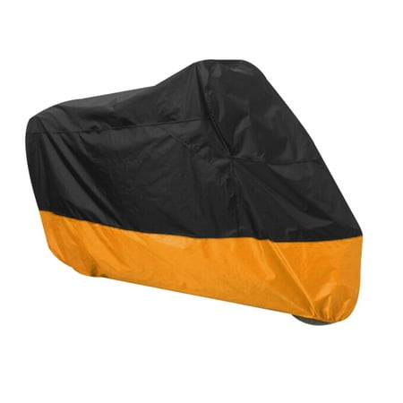 XL 180T Outdoor UV Protector Motorbike Motorcycle Cover Rain Dust Resistant