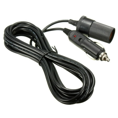Electronic Cigarette Vapor Tank OMNIHIL 15' 15 Feet Cigarette Extension Cable Lighter for Dometic CF-025DC Portable Freezer/Refrigerator ()
