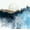 Pine Trees Mountain Abstract, variant on Elephant Stock Mountain Wall Art - Horizontal Multi Panel Canvas - Living Room Wall Decor - Nature Multi Panel - Teal And Green Decor - 80" x 39"