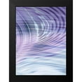 thumbnail image 2 of Franklin 11x14 Black Modern Framed Museum Art Print Titled - Movement IV Purple, 2 of 5