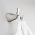 thumbnail image 2 of Pfister Karci Bathroom Towel Hook Robe Hook Coat Hook, Wall-Mounted, Screw-In, Spot Defense Brushed Nickel Finish, BRHKA0GS, 2 of 4