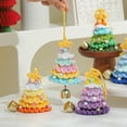 thumbnail image 5 of YUNOVA Handmade Colorful Crochet Christmas Tree Ornaments, Christmas Decorations for Tree, Mantel, Car, Gift Idea, 5 of 9