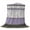 Purple, variant on Blue Brown Stripes Blanket Soft Cozy Warm Throw Blanket for Couch, Plush Fuzzy Flannel Fleece Blankets for Sofa, Abstract Geometric Spring Flowers Country Bed Blankets Gifts for Men, 40"x50"