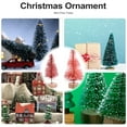 thumbnail image 6 of CRILSTYLEO 40Pcs Small Pine Trees for Decoration Simulated Christmas Tree Random Color Wooden Base Parties, 6 of 8