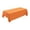 Orange, variant on Tablecloths Rectangular PEVA Plastic Cover in Thickened Design for Disposable Use to Protect Tables During Outdoor Picnics and Indoor Parties
