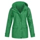 thumbnail image 1 of Puntoco Chaqueta de lluvia sólida para mujer al aire libre de talla grande impermeable con capucha impermeable a prueba de viento Puntoco Puntoco-3644, 1 of 4