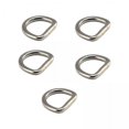 thumbnail image 1 of 5x5pcs d anillos de metal d anillos Hebillas de 3 mm de espesor de bucle de bucle para hebillas accesorios de bricolaje de bricolaje correas de mochila 2 piezas, 1 of 8
