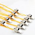 thumbnail image 4 of Miangastore Whistle Iron 24Pcs 1.6x0.8x0.7in Silver For Loud Sound Clear Command, 4 of 8