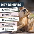 thumbnail image 2 of Mighty Paw Waggables Allergy & Immune Support for Dogs | Omega 3, Quercetin, Bacon Flavor, 120 Ct, 2 of 10