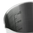 thumbnail image 5 of 2 Pcs Stainless Steel Large Measuring Jug Cocktail Measure Cup - 1L/, 5 of 8