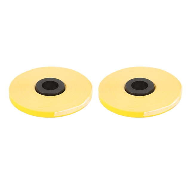 Label Tape,2 Rolls Label Maker Yellow Label Maker Tape Label Tape Class Leading Features