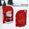 thumbnail image 4 of Adornos navideños, juguetes de nieve para que los niños jueguen con la nieve, clip de nieve Papá Noel, molde de clip de nieve, juguetes de clip de nieve para exteriores de invierno, clip de nieve de f, 4 of 6