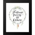 thumbnail image 2 of Moss, Tara 20x24 Black Modern Framed Museum Art Print Titled - Fortune Favors the Brave, 2 of 5