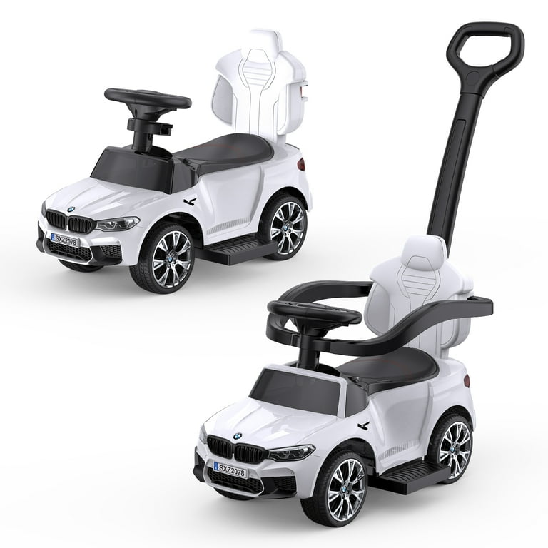 Baby ride on best sale car with handle