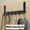 11cm Black, variant on Door Hanger Storage 6 Hooks Over The Door Clothes Coat Hat Towel Hanger Home Organizer Rack Bathroom Kitchen Accessories Holder