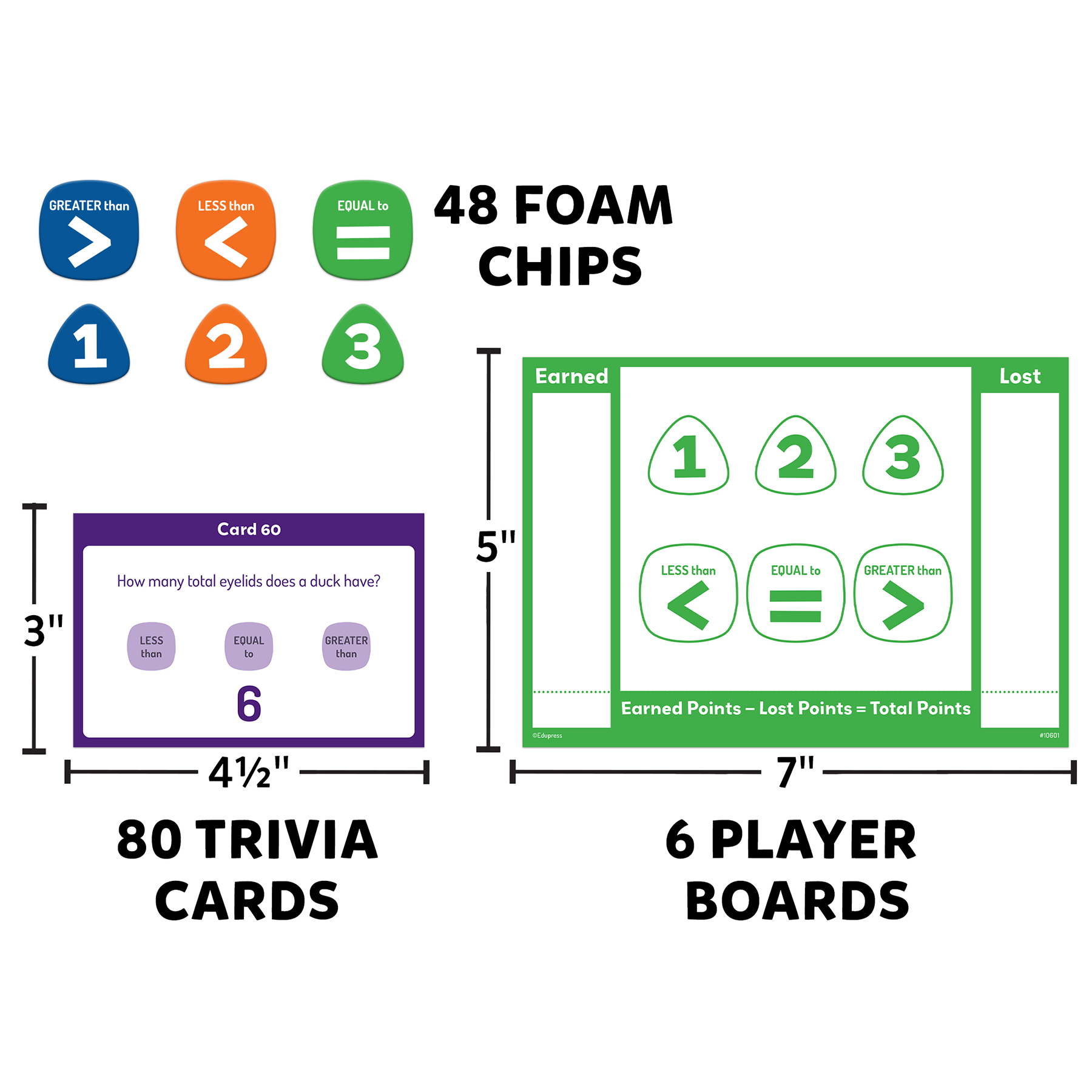 Edupress Number (Non)Sense Card Game