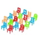 thumbnail image 1 of Color aleatorio 18 Uds sillas de equilibrio de plástico juego juguetes silla apilable juguetes inteligencia multijugador juego para padres e hijos regalo de cumpleaños, 1 of 7