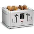 thumbnail image 1 of Cuisinart 4-Slice Digital Toaster with MemorySet, 7 Shade Levels, 7 Bread Presets – Stainless Steel, 1 of 5