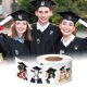 thumbnail image 1 of Paquete de 500 pegatinas para celebrar la graduación, para álbumes de recortes, tarjetas, fotos de diplomas y fiestas, 1 of 8