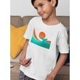thumbnail image 2 of Image Conscious Whale Tail In The Sunset T-Shirt Toddler -Jay Fleck Designs, Unisex Regular Fit, 2 of 4
