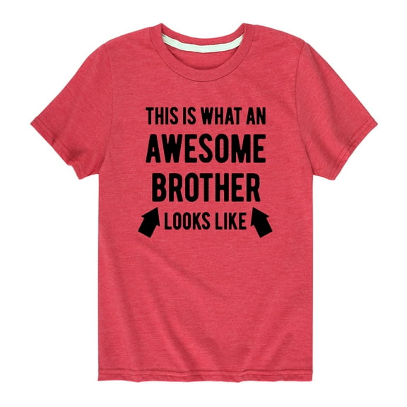 Instant Message - This is What an Awesome Brother - Youth Short Sleeve Graphic T-shirt