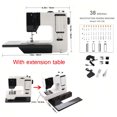 thumbnail image 4 of Mistaha Mini Electric Sewing Machine with Cantilever Design and 38 Stitch Patterns - US Standard, 4 of 6