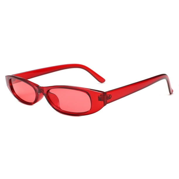 MeterMall - Vintage Rectangle Sunglasses Women Small Frame Sun Glasses ...