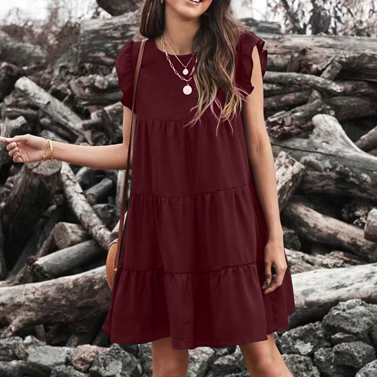 burgundy fly dresses Dresses Flyclothing LLC