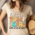 thumbnail image 4 of Little Pumpkin With A Lot Of Spice Graphic T-Shirt Cute Kids Tee, Natural, Size 2XL, 4 of 6