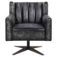 thumbnail image 2 of Acme Brancaster Executive Office Chair in Vintage Black Top Grain Leather, 2 of 8
