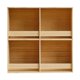 thumbnail image 1 of Caja nido para periquitos, casa para pájaros, decoración de jardín, caja de cría para pájaros 4 cuadrículas de 60 cm x 60 cm, 1 of 9