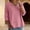 Pink, variant on Linen Button Down Shirt Women Casual Linen Cotton Tunic Womens Summer Gauze Tops Womens Linen Cotton Blouses Summer Button Down Tank Tops Peasant Shirts Sky Blue XL