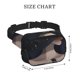 thumbnail image 4 of Easygdp Elegant Lady With Hat Fanny Packs para Mujeres y Hombres, Bolsa de Cinturón, Bolsos de Cruz para Trabajo/Correr/Senderismo, 4 of 9