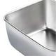 thumbnail image 4 of 304 Stainless Steel Rectangular Fruit and Vegetable Tray, 600ml, 13.5 x 10.5 x 5.5cm, Dishwasher Safe, 4 of 4
