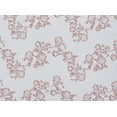thumbnail image 2 of Zelouf Stiched Floral Embroidery Dot Mesh  , Sewing, DIY, Crafts Fabric by the Yard, Mauve/blush/blk, 1 Yard, 2 of 2