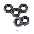 thumbnail image 1 of Thread Nut, Hex Nut, Black Zinc Plated Office Appliance For Home, 1 of 2