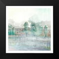 thumbnail image 2 of Stellar Design Studio 20x20 Black Modern Framed Museum Art Print Titled - Distant Pond II, 2 of 5
