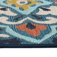Better Homes & Gardens 7'x10' Turquoise Medallion Outdoor Rug