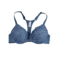 thumbnail image 4 of Yuanlong Womens Push Up Bras Front Closure Underwire Lightly Padded Floral Lace Bralette Adjustable Strap Everyday Comfort Bras, 4 of 4