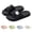 Black, variant on Fashion Chunky Pillow Slides for Women - Cute Cat Open toe Slippers, Soft Eva Cloud Cushion Non-Slip Massage Sandals for Summer Daily Black 40