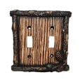 thumbnail image 3 of HiEnd Accents  Pine Cone Wall Plate, 3 of 5